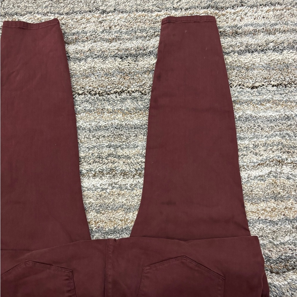 Pistola Skinny Jeans Sz 33 NWT | Pistola Maroon Skinny Jeans | Pistola Jeans NWT - Picture 9 of 12